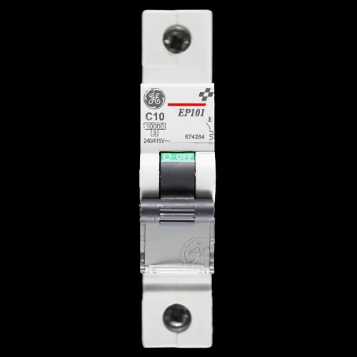 GENERAL ELECTRIC 10 AMP CURVE C 10kA MCB CIRCUIT BREAKER EP101 674284