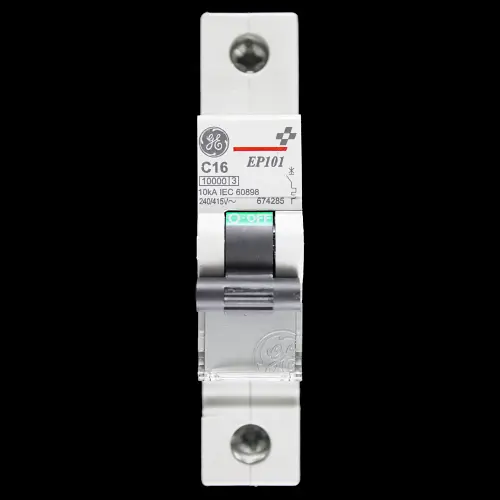 GENERAL ELECTRIC 16 AMP CURVE C 10kA MCB CIRCUIT BREAKER EP101 674285