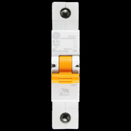 GENERAL ELECTRIC 10 AMP CURVE B 6kA MCB CIRCUIT BREAKER DG61 690723