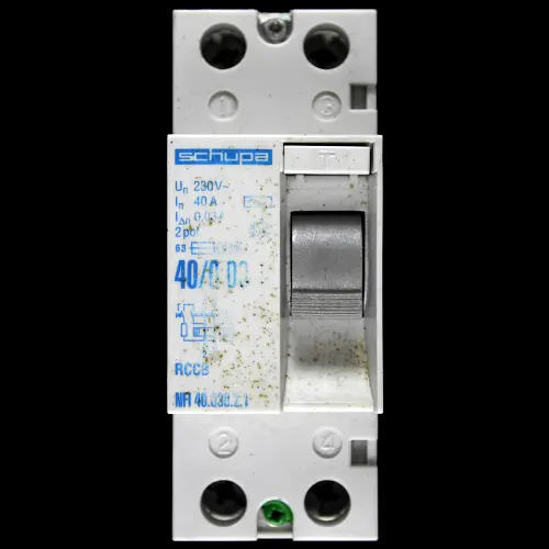 SCHUPA 40 RCCB DOUBLE POLE 30mA TYPE AC NFI40.030.2.1