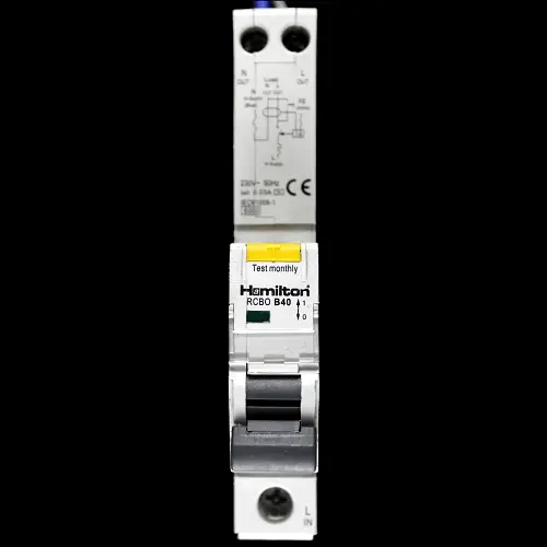 HAMILTON B 40 RCBO 6kA 30mA TYPE AC