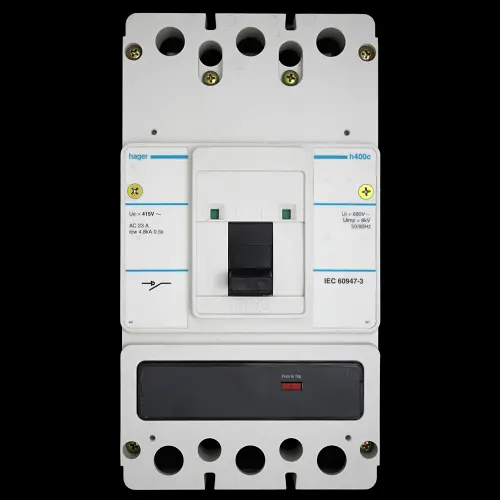 HAGER 400 AMP TRIPLE POLE SWITCH DISCONNECTOR H400C HC701