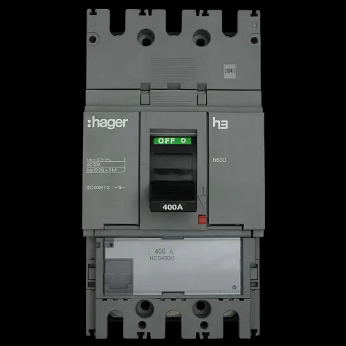 HAGER 400 AMP TRIPLE POLE MAIN SWITCH DISCONNECTOR HCD400H