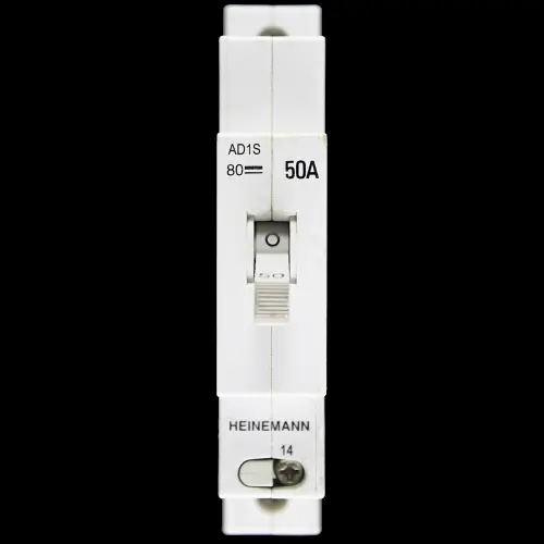 HEINEMANN 50 AMP MCB CIRCUIT BREAKER ADA1S-B9-AO-DN-W-NU-61 ADA1S-Y2-5 AD1S