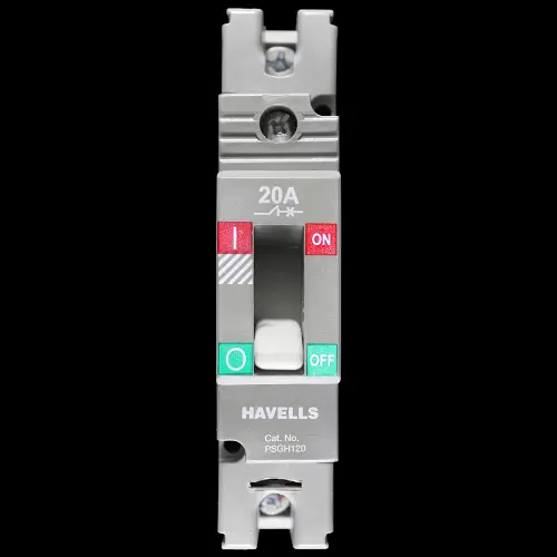 HAVELLS 20 AMP 25kA MCCB POWERSAFE PSGH120 IHUGHDAS0020