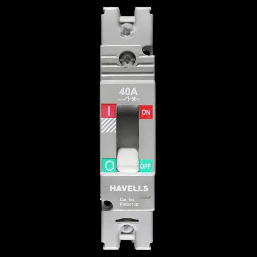 HAVELLS 40 AMP 25kA MCCB POWERSAFE PSGH140 IHUGHDAS0040