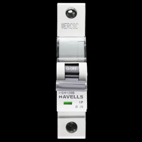HAVELLS 20 AMP CURVE B 10kA MCB CIRCUIT BREAKER PSH120B