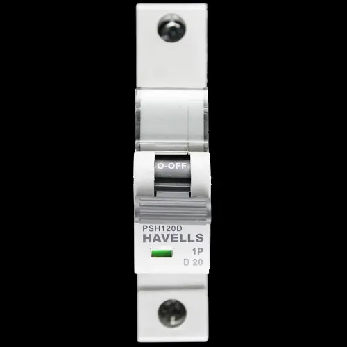 HAVELLS 20 AMP CURVE D 10kA MCB CIRCUIT BREAKER PSH120D