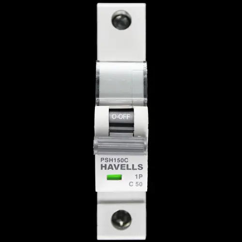 HAVELLS 50 AMP CURVE C 10kA MCB CIRCUIT BREAKER PSH150C