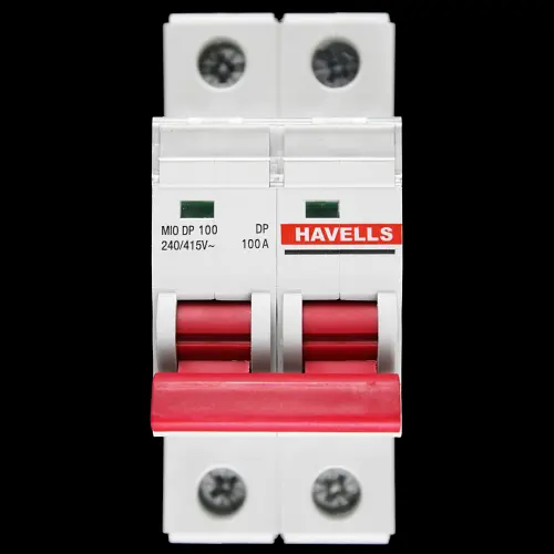 HAVELLS 100 AMP DOUBLE MAIN SWITCH DISCONNECTOR MIODP100
