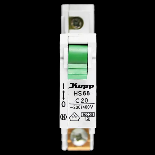 KOPP 20 AMP CURVE C 10kA MCB CIRCUIT BREAKER HS68