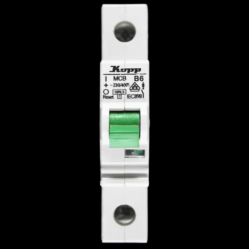 KOPP 6 AMP CURVE B 10kA MCB CIRCUIT BREAKER