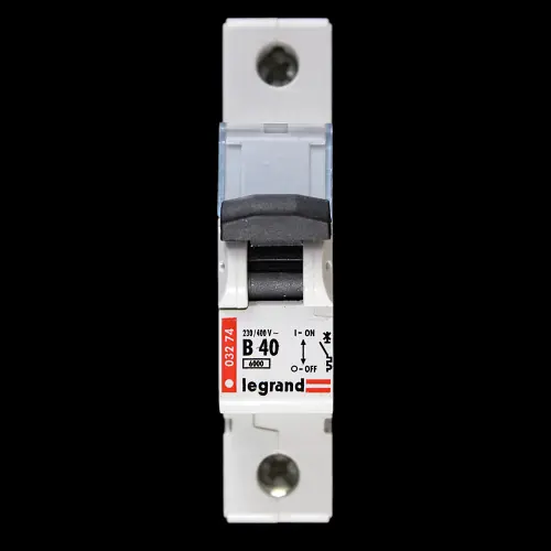 LEGRAND 40 AMP CURVE B 6kA MCB CIRCUIT BREAKER 032 74 03274