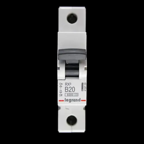 LEGRAND 20 AMP CURVE B 6kA MCB CIRCUIT BREAKER 419753 RX3