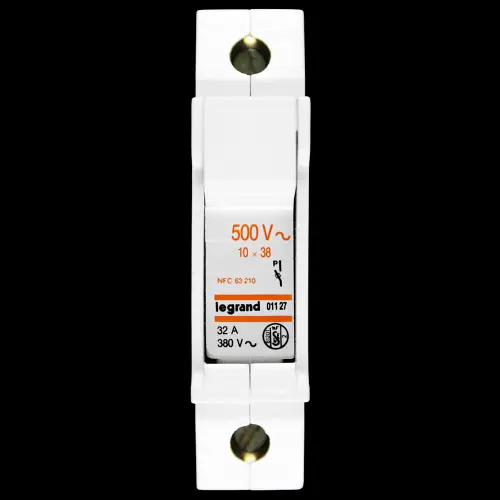 LEGRAND 32 AMP 10 X 38 FUSE CARRIER CIRCUIT BREAKER 500V 01127 NFC63210
