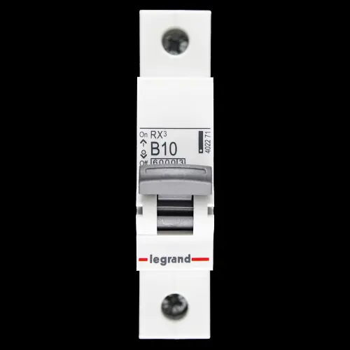 LEGRAND 10 AMP CURVE B 6kA MCB CIRCUIT BREAKER RX3 4022 71
