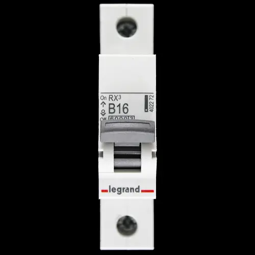 LEGRAND 16 AMP CURVE B 6kA MCB CIRCUIT BREAKER 4022 72 RX3