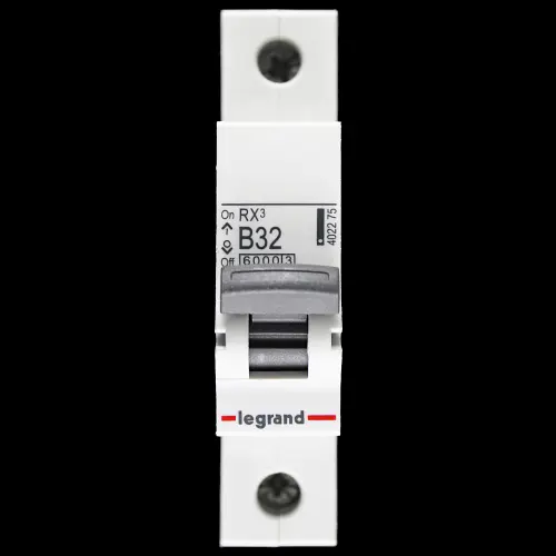 LEGRAND 32 AMP CURVE B 6kA MCB CIRCUIT BREAKER 4022 75 RX3