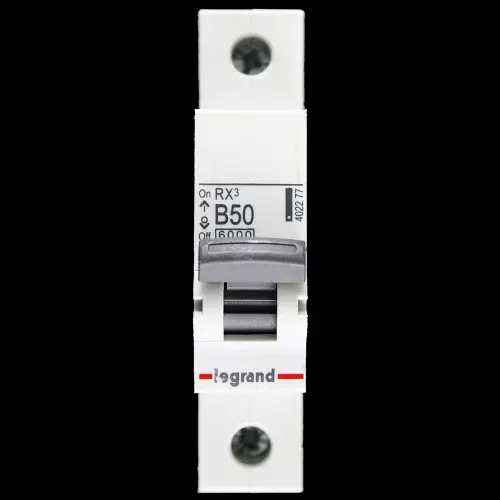 LEGRAND 50 AMP CURVE B 6kA MCB CIRCUIT BREAKER 4022 77 RX3