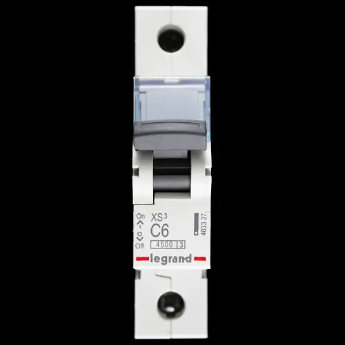 LEGRAND 6 AMP CURVE C 4.5kA MCB CIRCUIT BREAKER 4033 27 XS3