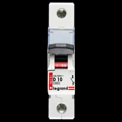 LEGRAND 10 AMP CURVE D 6kA MCB CIRCUIT BREAKER 065 81 06581