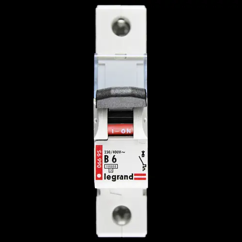 LEGRAND 6 AMP CURVE B 10kA MCB CIRCUIT BREAKER 066 95 06695