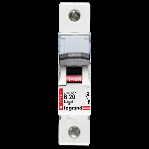 LEGRAND 20 AMP CURVE B 10kA MCB CIRCUIT BREAKER 067 01 06701