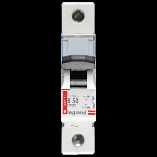 LEGRAND 50 AMP CURVE B 6kA MCB CIRCUIT BREAKER 032 75