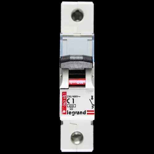 LEGRAND 1 AMP CURVE C 6kA MCB CIRCUIT BREAKER 063 68 06368