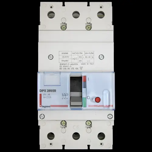 LEGRAND 250 AMP TRIPLE POLE MCCB DPX 250 ER 252 98