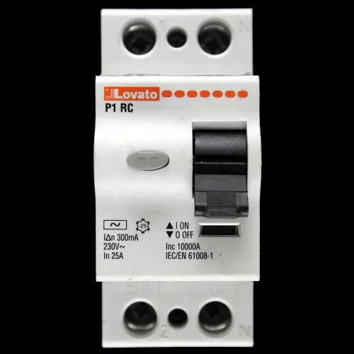 LOVATO 25 RCD DOUBLE POLE 300mA TYPE AC P1 RC