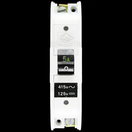 LUPUS 5 AMP MCB CIRCUIT BREAKER MIDGET WHITE