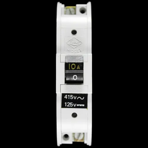 LUPUS 10 AMP MCB CIRCUIT BREAKER MIDGET WHITE