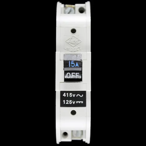 LUPUS 15 AMP MCB CIRCUIT BREAKER MIDGET WHITE