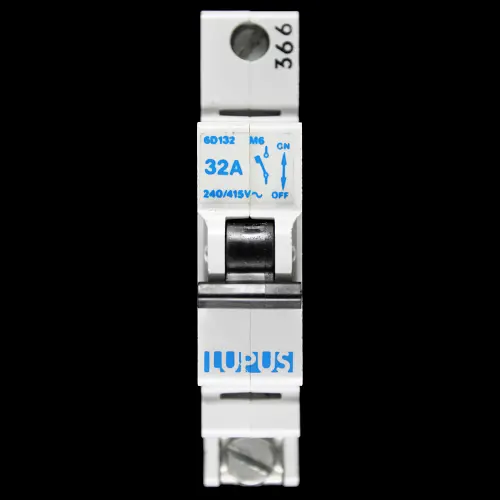 LUPUS 32 AMP TYPE 2 M6 MCB CIRCUIT BREAKER 6D132