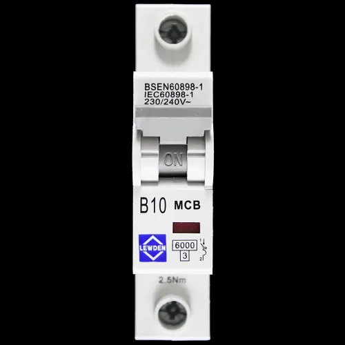 LEWDEN B 10 MCB 6kA CIRCUIT BREAKER G06-1B10