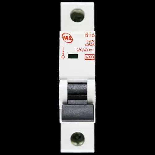 M2 16 AMP CURVE B 6kA MCB CIRCUIT BREAKER M2B16G