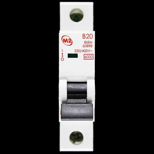 M2 20 AMP CURVE B 6kA MCB CIRCUIT BREAKER M2B20G