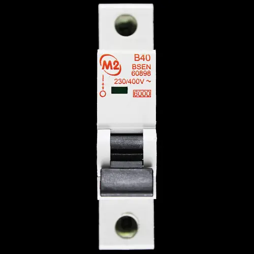 M2 40 AMP CURVE B 6kA MCB CIRCUIT BREAKER M2B40G