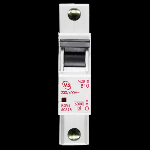 M2 10 AMP CURVE B 6kA MCB CIRCUIT BREAKER M2B10