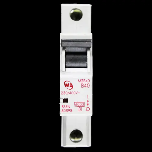 M2 B 40 MCB 6kA CIRCUIT BREAKER M2B40