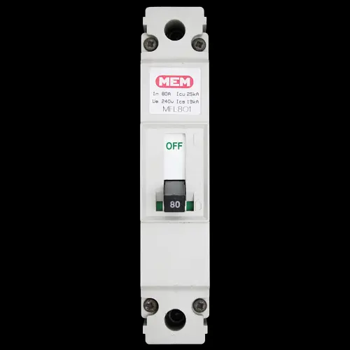 MEM 80 AMP 25kA MCCB MFL801