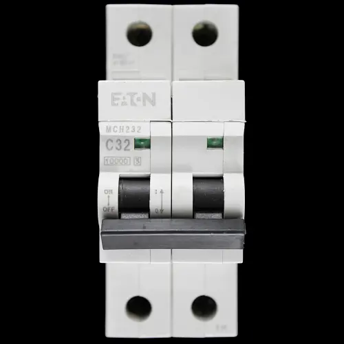 MEM EATON 32 AMP CURVE C 10kA DOUBLE POLE MCB CIRCUIT BREAKER MCH232