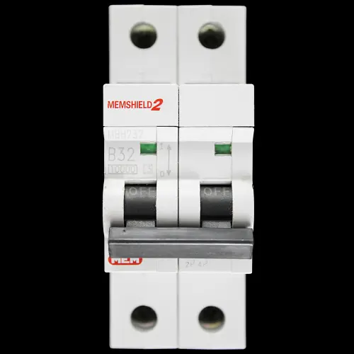 MEM EATON 32 AMP CURVE B 10kA DOUBLE POLE MCB CIRCUIT BREAKER MBH232