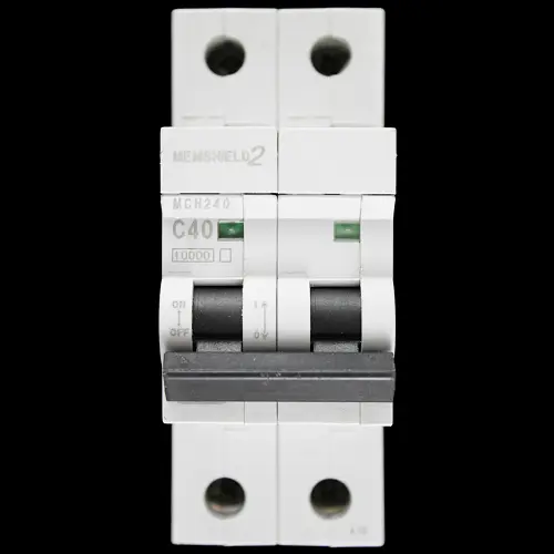 MEM EATON 40 AMP CURVE C 10kA DOUBLE POLE MCB CIRCUIT BREAKER MCH240