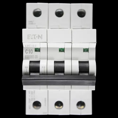 MEM EATON 10 AMP CURVE C 10kA TRIPLE POLE MCB CIRCUIT BREAKER AHC103