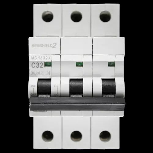 MEM EATON 32 AMP CURVE C 10kA TRIPLE POLE MCB CIRCUIT BREAKER MCH332X