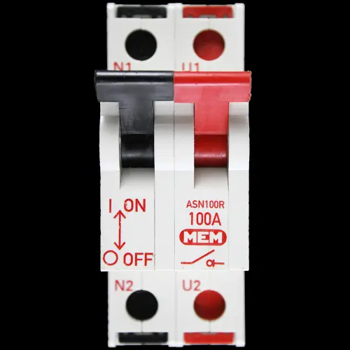 MEM 100 AMP DOUBLE POLE MAIN SWITCH DISCONNECTOR AC22B ASN100R