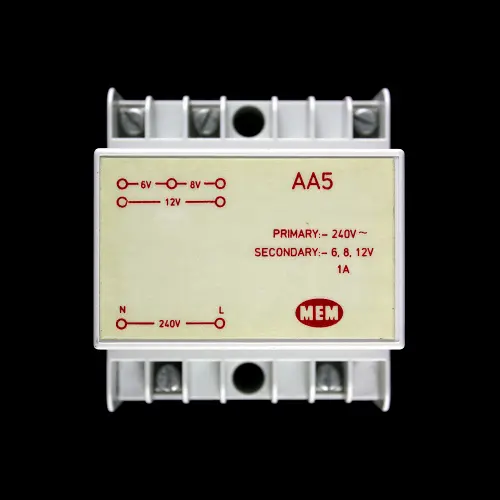 MEM 6V 8V 12V DOOR BELL TRANSFORMER AA5