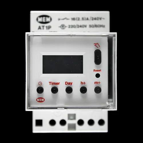MEM 16 AMP DIGITAL QUARTZ FULLY PROGRAMMABLE TIMER AT1P
